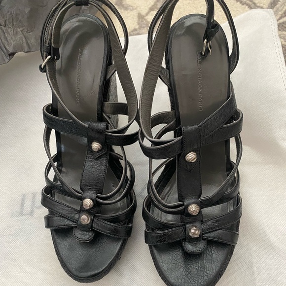 Balenciaga Wedge Heels - Picture 1 of 4